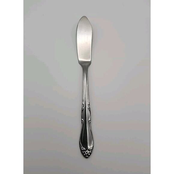 Simeon L. & George H. Rogers Co. Stainless Oneida Homestead Master Butter Knife - Picture 1 of 7